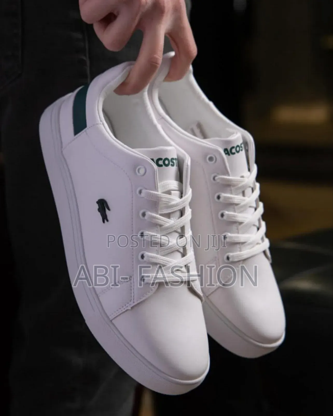 Lacoste Powercourt Leather Sneakers
