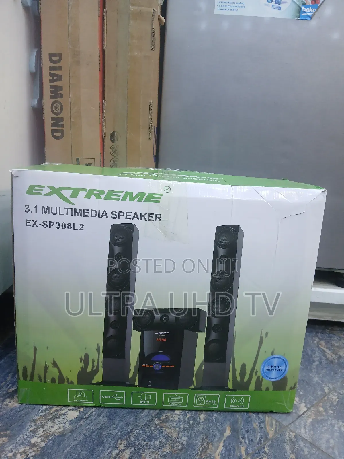 Extreme 3.1 Multimedia Speaker, Model Ex-Sp308l2.