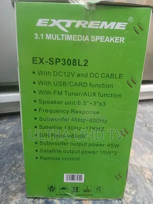 Extreme 3.1 Multimedia Speaker, Model Ex-Sp308l2.