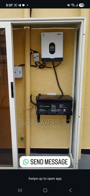 Generator Battery,Inverter,Solar System