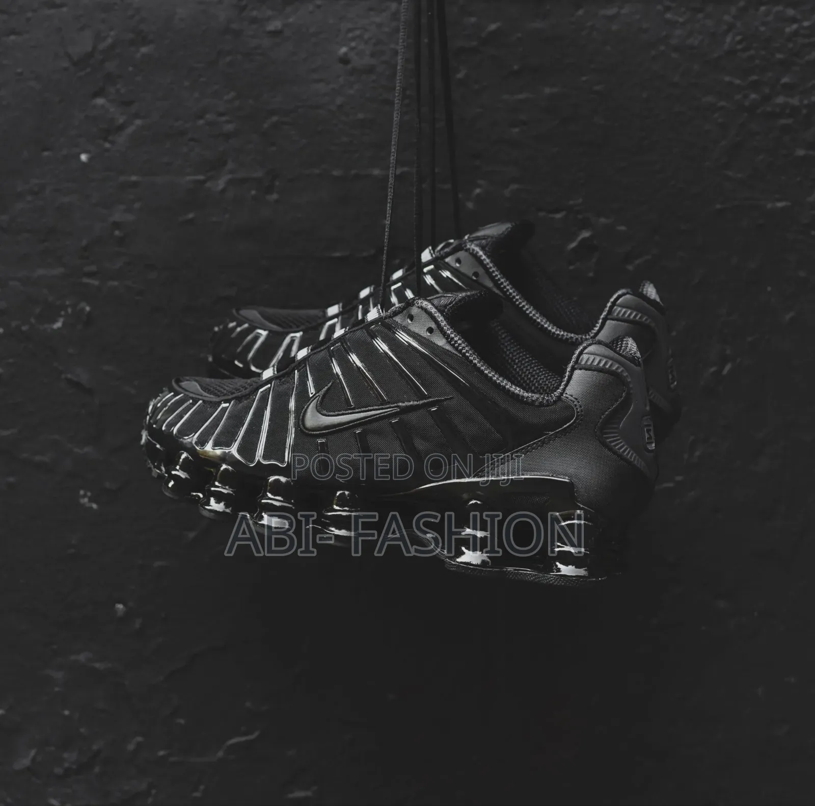 Nike Shox Metallic Hematite Triple Black