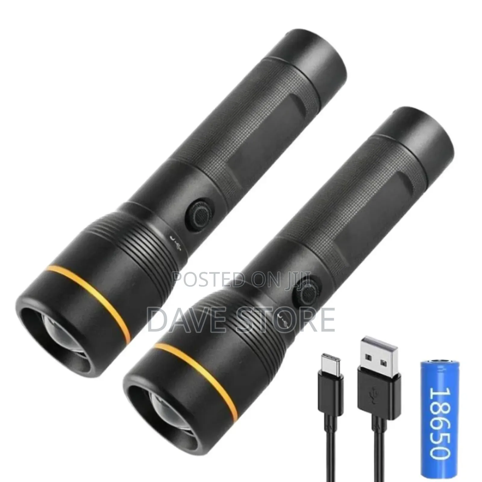 Porodo Rechargeable Flashlight