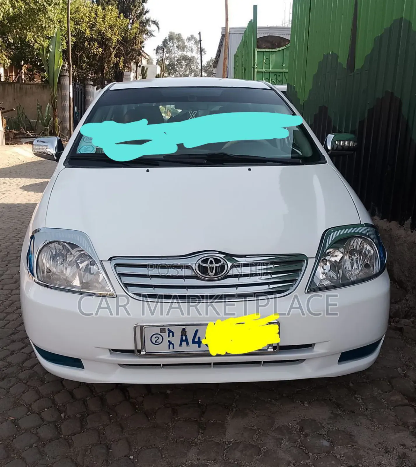 Toyota Corolla Sedan 2003 White