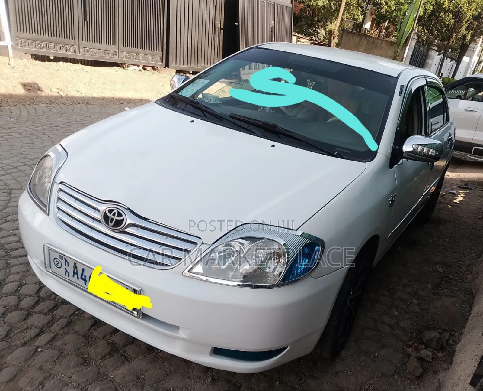Toyota Corolla Sedan 2003 White