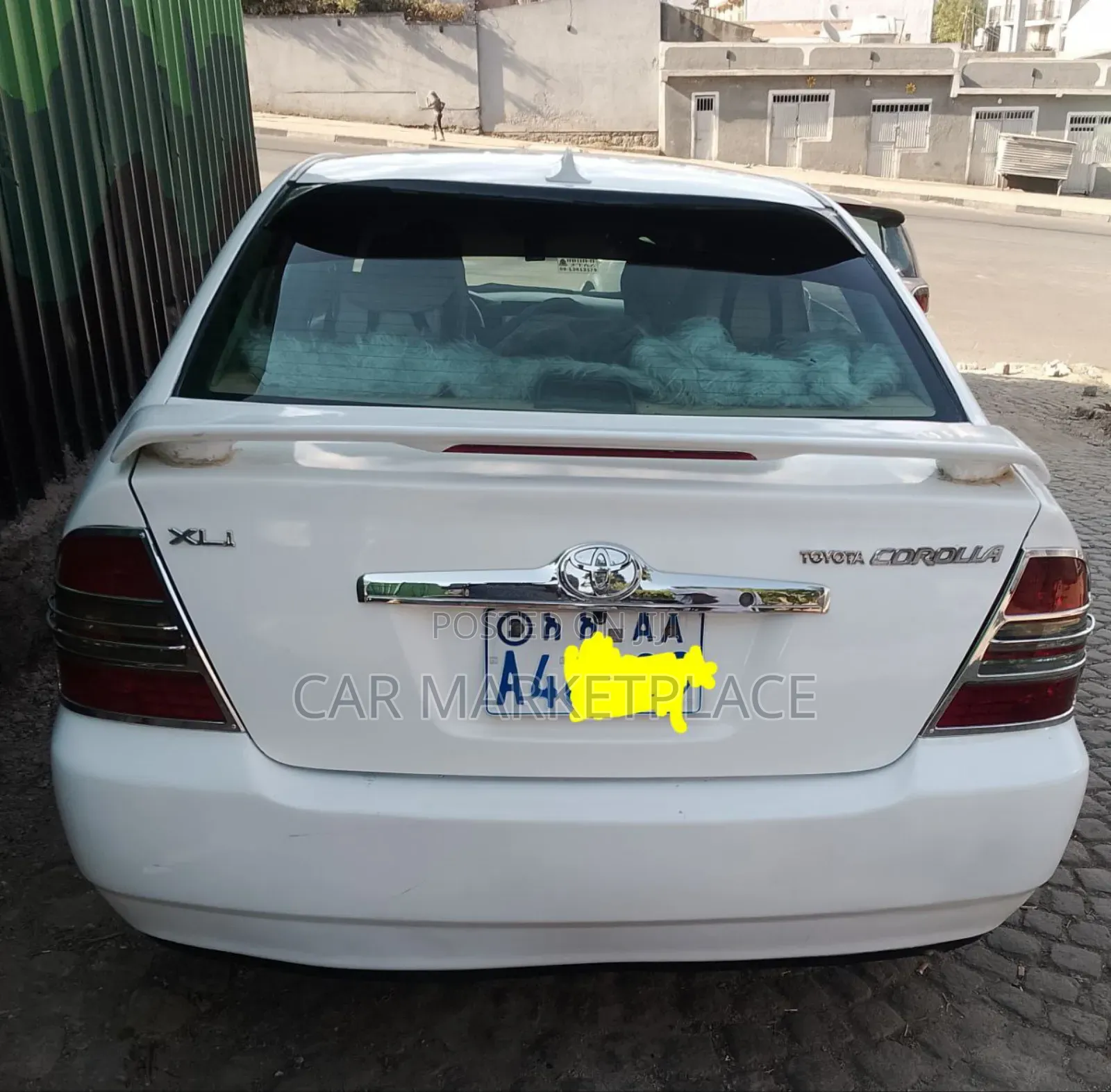 Toyota Corolla Sedan 2003 White