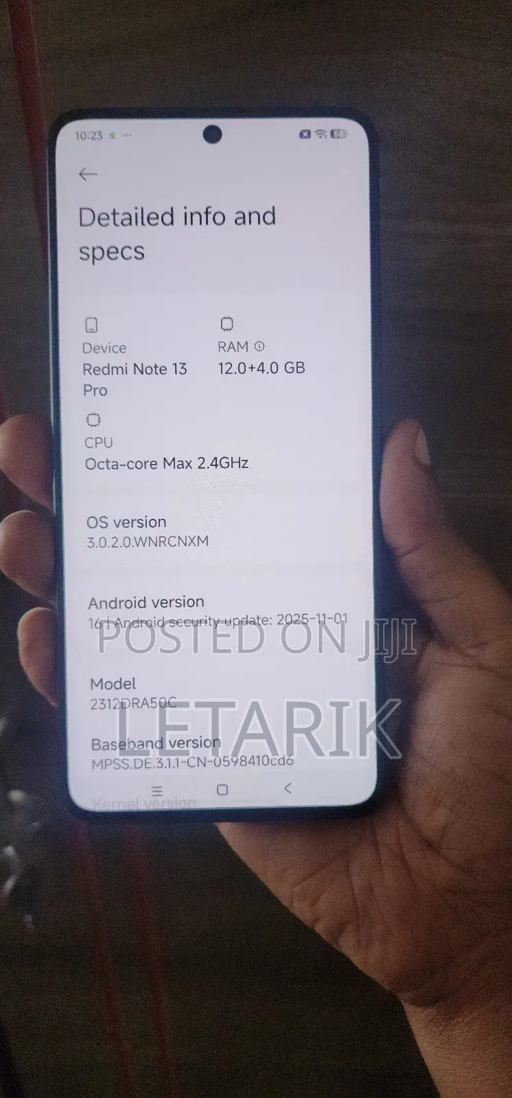 Xiaomi Redmi Note 13 Pro 5G 256 GB Black