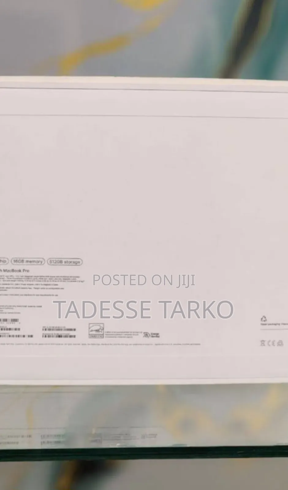 New Laptop Apple MacBook Pro 16GB Apple M3 SSD 512GB