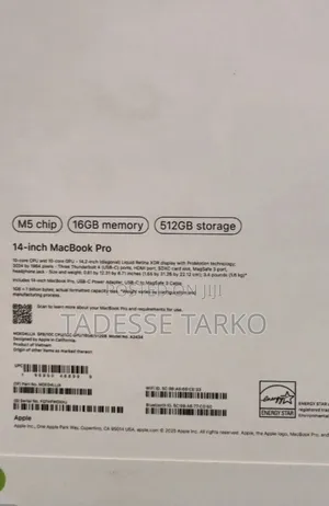 New Laptop Apple MacBook Pro 16GB Apple M3 SSD 512GB