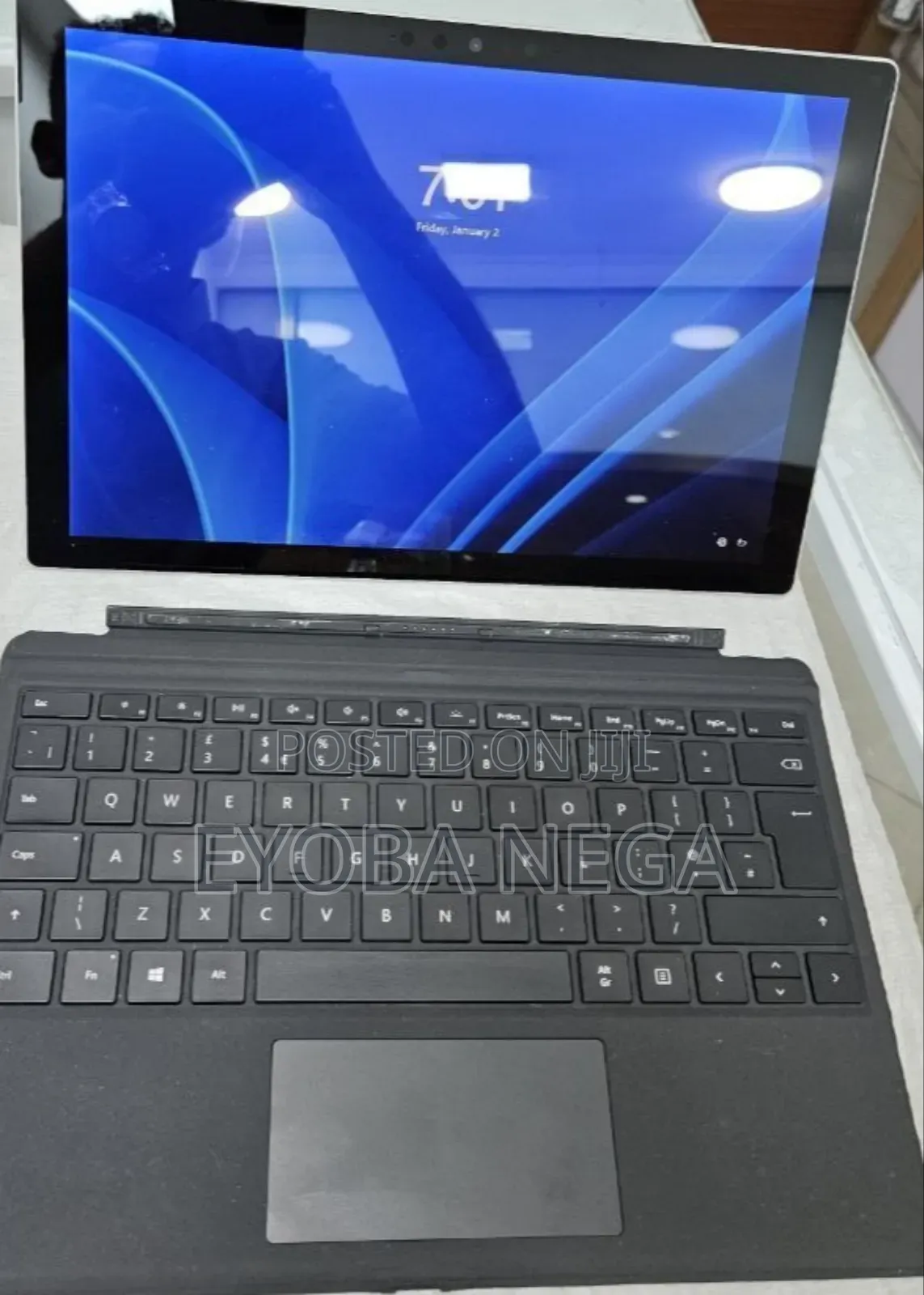 New Laptop Microsoft Surface Pro 7 16GB Intel Core I7 SSD 256GB