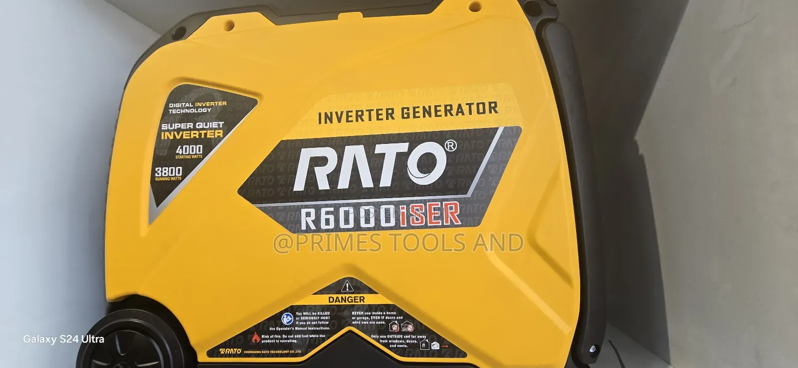 Rato R6000iser Inverter Generator | 4000w Super Quiet