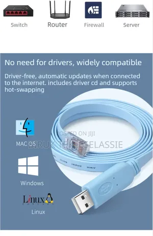Usb to Rj45 Console Cable