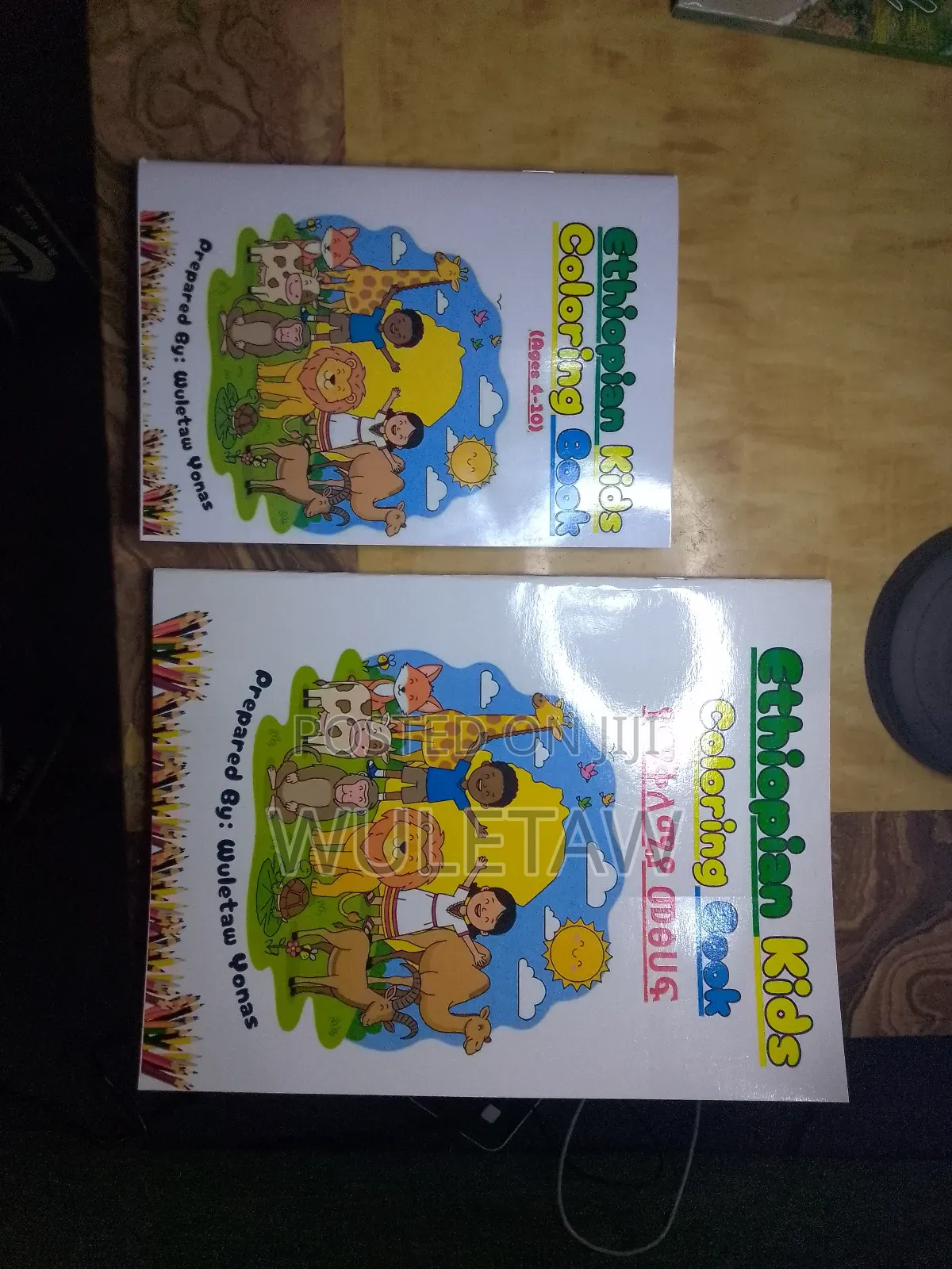 Ethiopian Kids Science Coloring Book