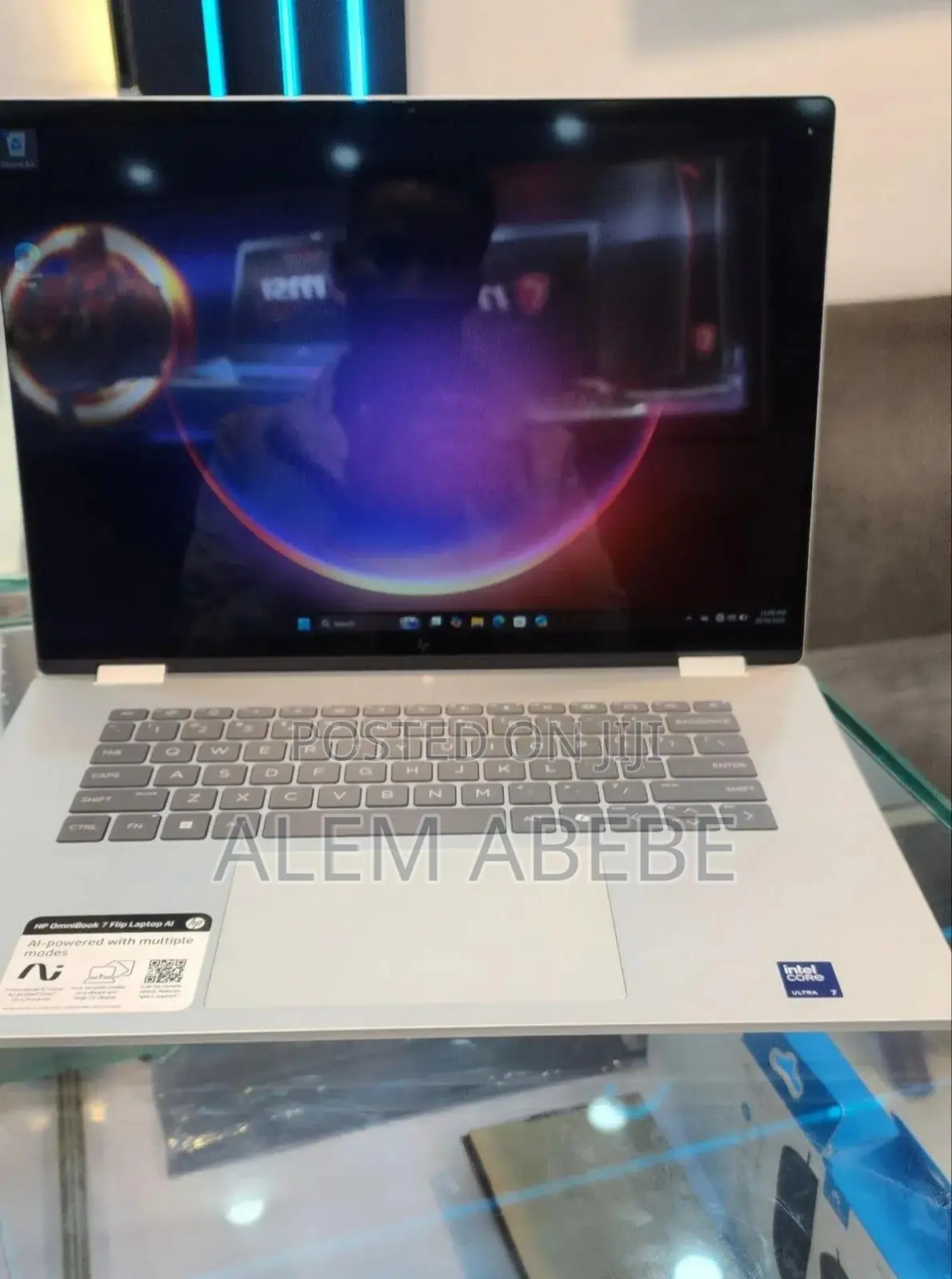 New Laptop HP OmniBook X Flip 16" 16GB Intel Core Ultra 7 SSD 1T