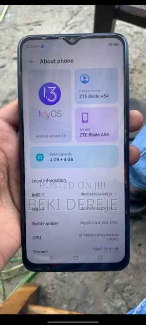 New ZTE Blade A51 64 GB Black