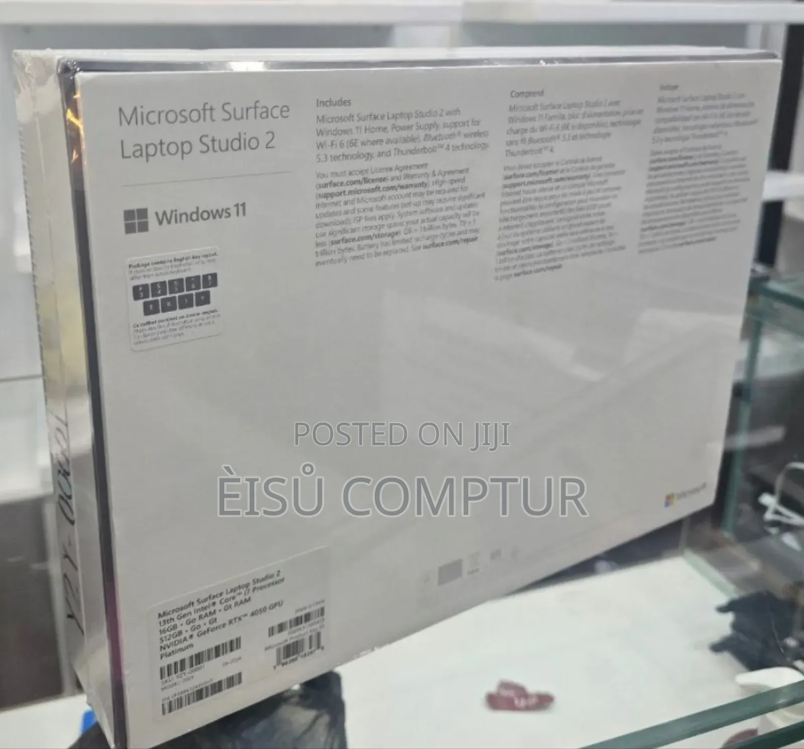 New Laptop Microsoft Surface 2 16GB Intel Core I7 SSD 512GB