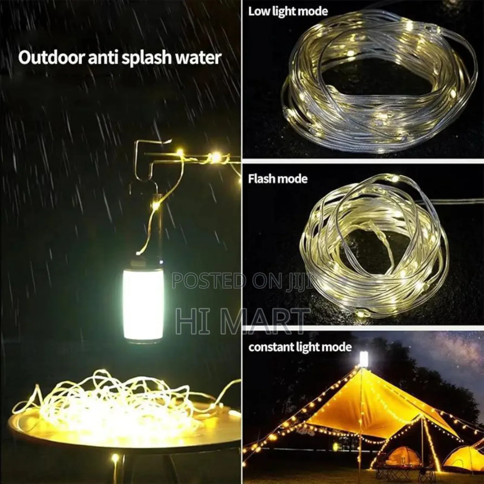 Rechargeable Colorful String Light(15meter)