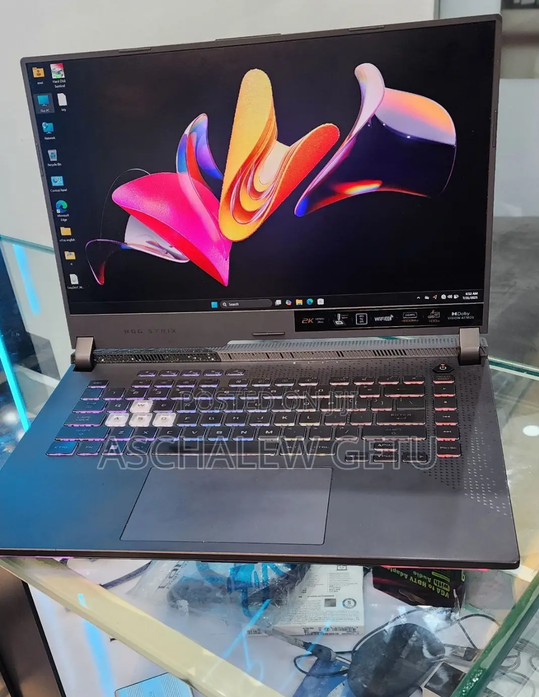 New Laptop Asus ROG Strix G15 16GB AMD Ryzen 7 SSD 512GB