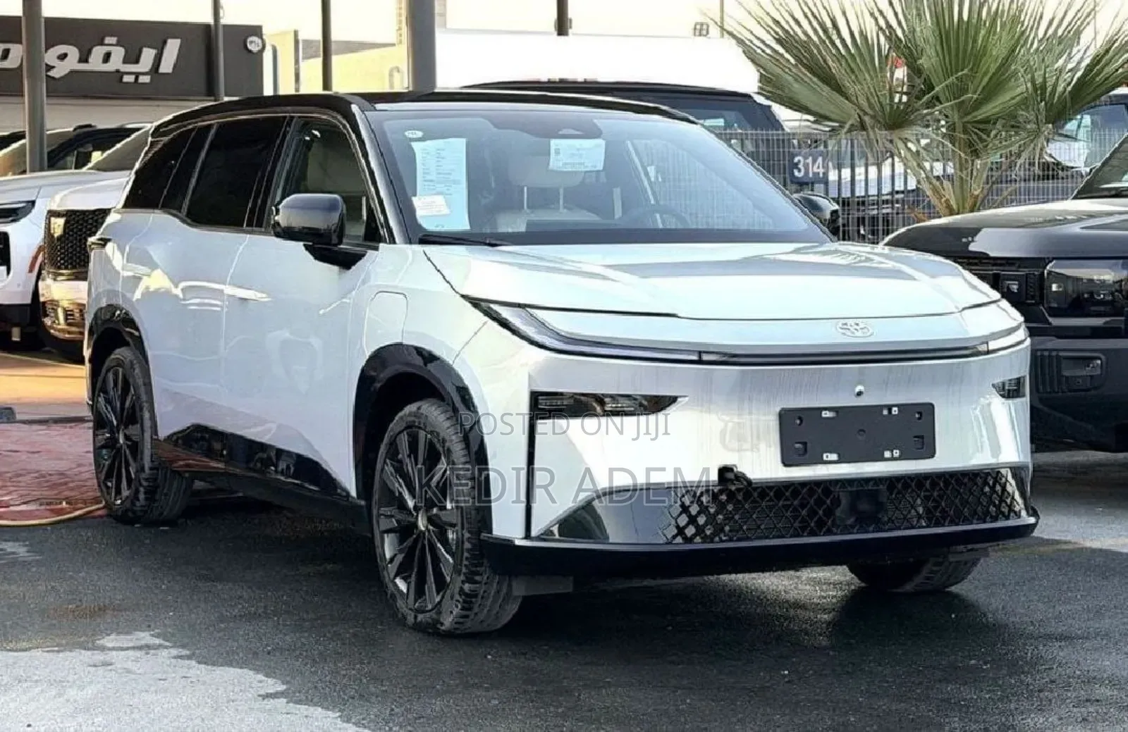 New Toyota bZ3 2025 White