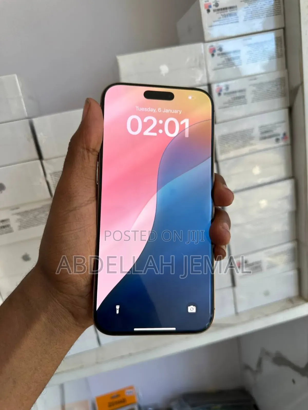 New Apple iPhone 16 Pro Max 256 GB Gold