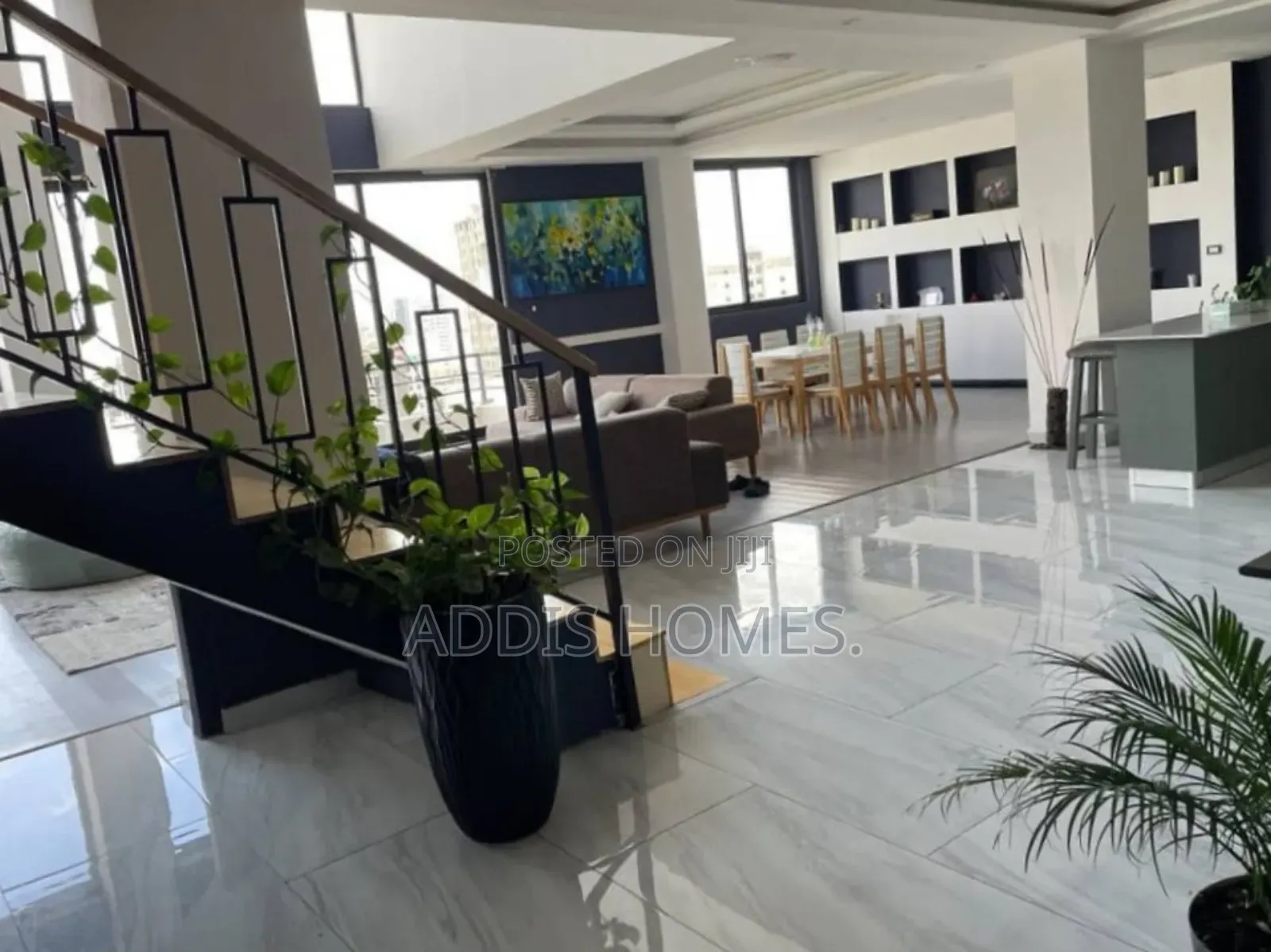 Furnished 3bdrm Penthouse in Bole for rent