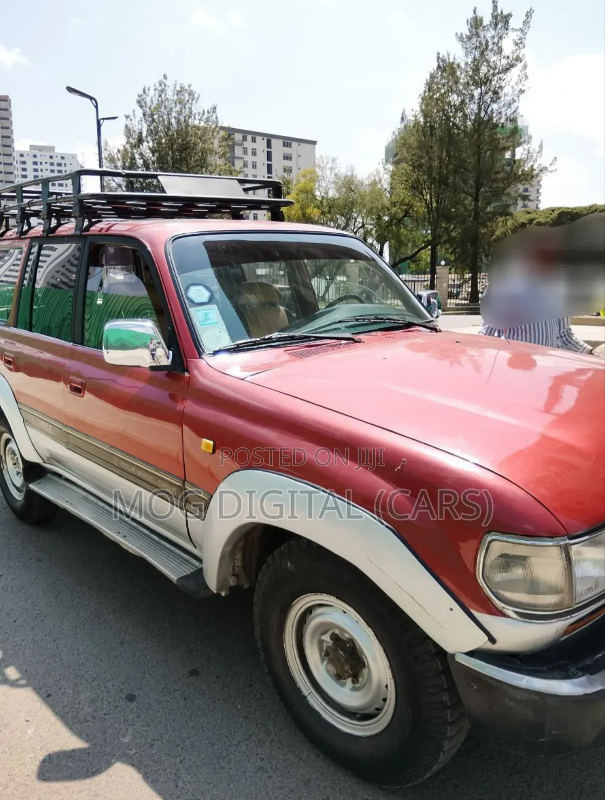 Toyota Land Cruiser 80 Wagon 4.5 1994 Burgundy