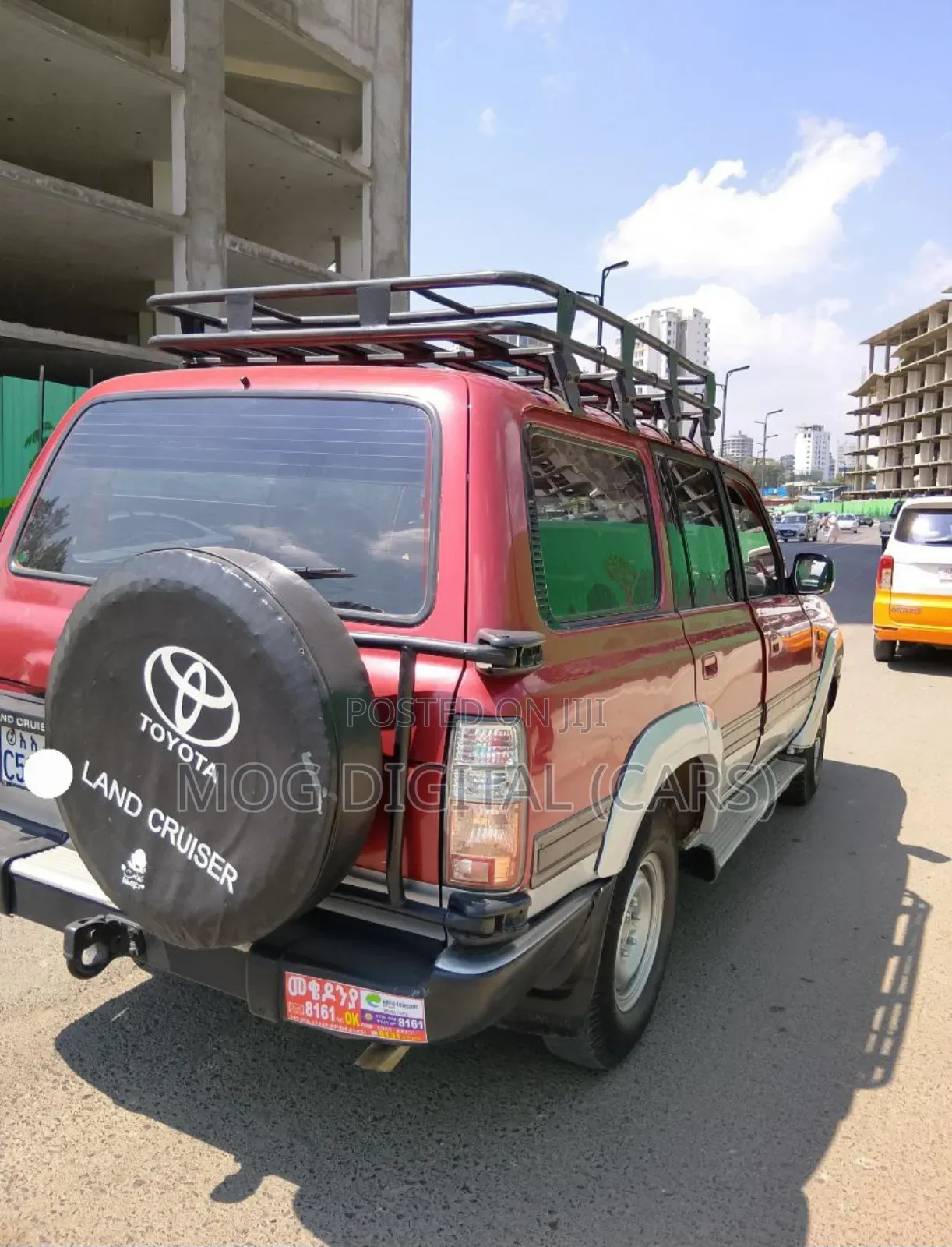 Toyota Land Cruiser 80 Wagon 4.5 1994 Burgundy