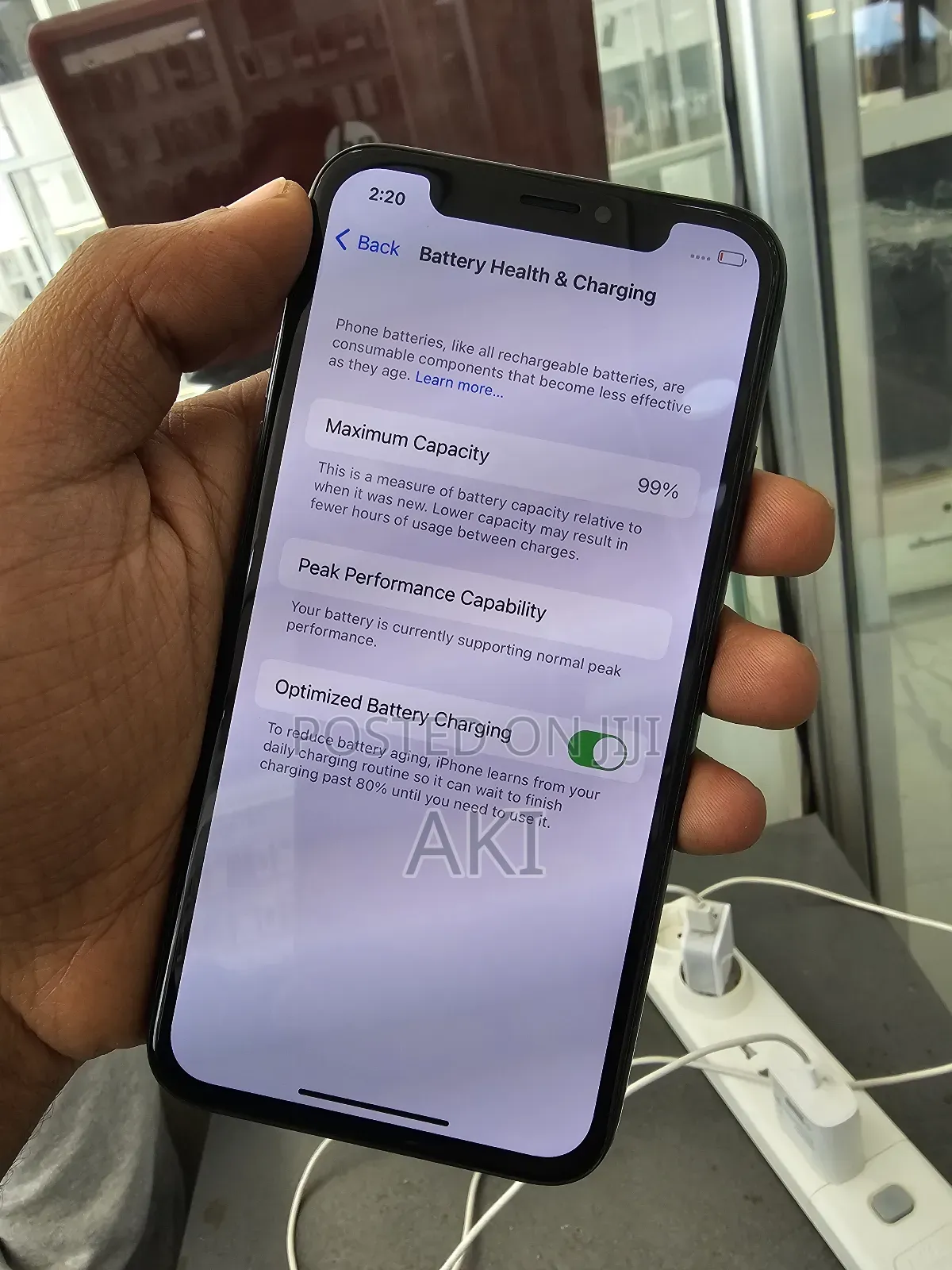 Apple iPhone X 256 GB Black