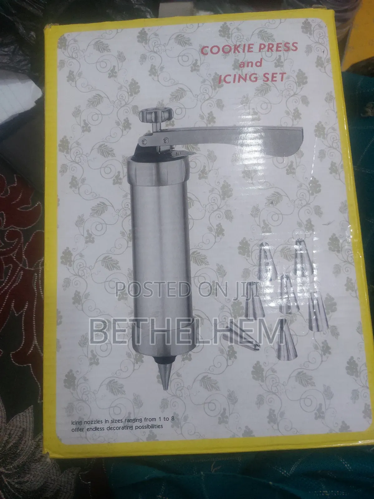 Cookie Press And Icing Set