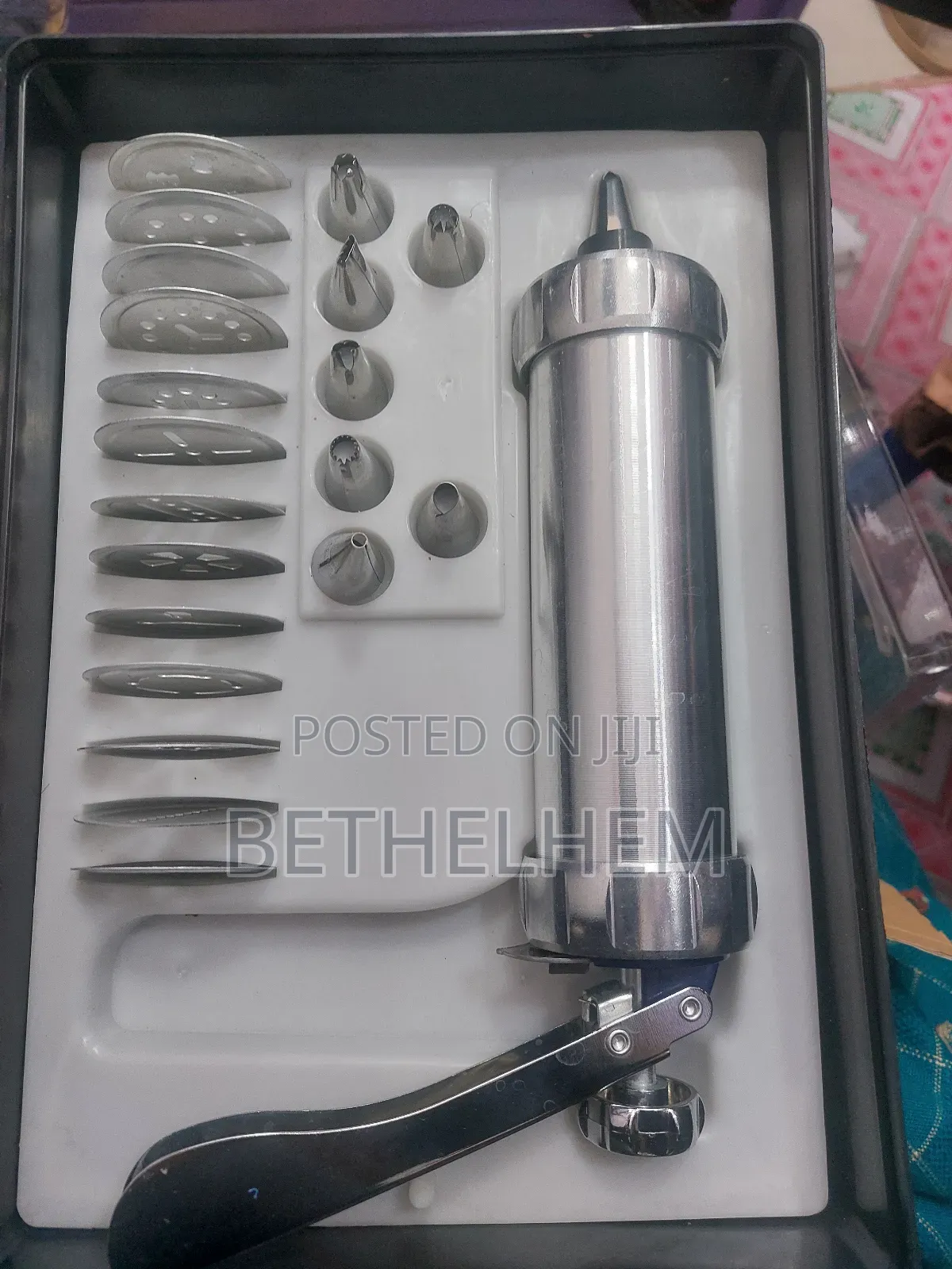 Cookie Press And Icing Set