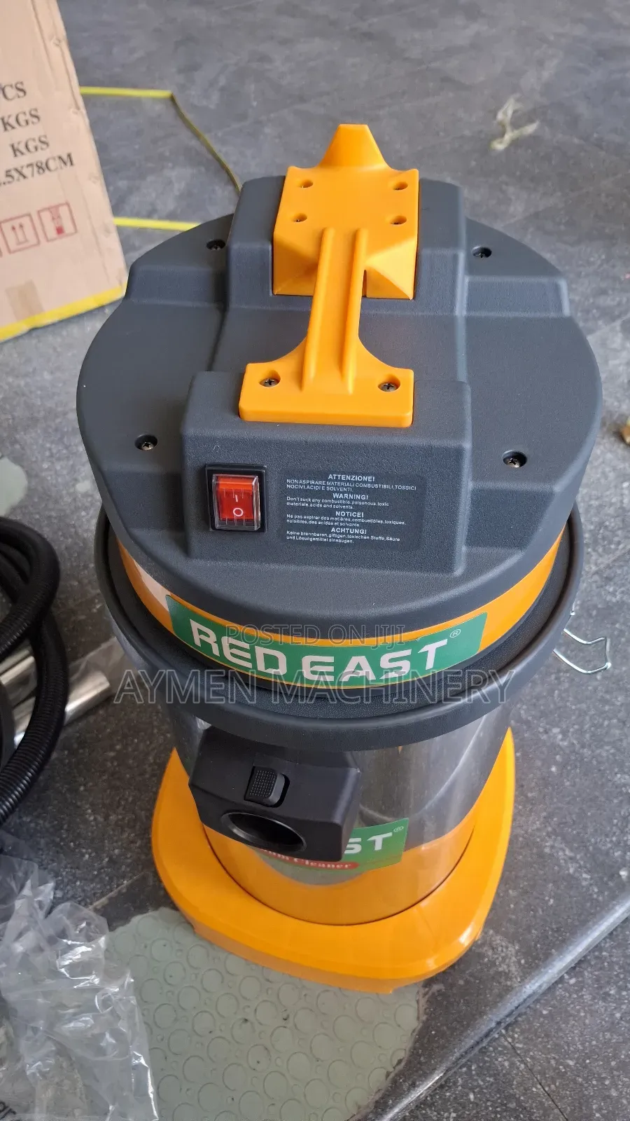 Red East Vacuum Cleaner 30l Dry and Wet