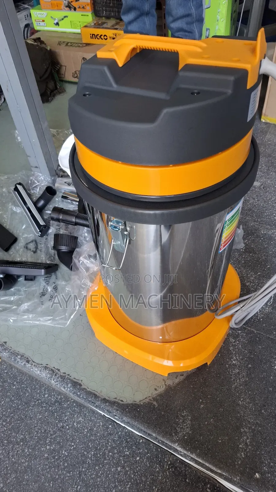 Red East Vacuum Cleaner 30l Dry and Wet