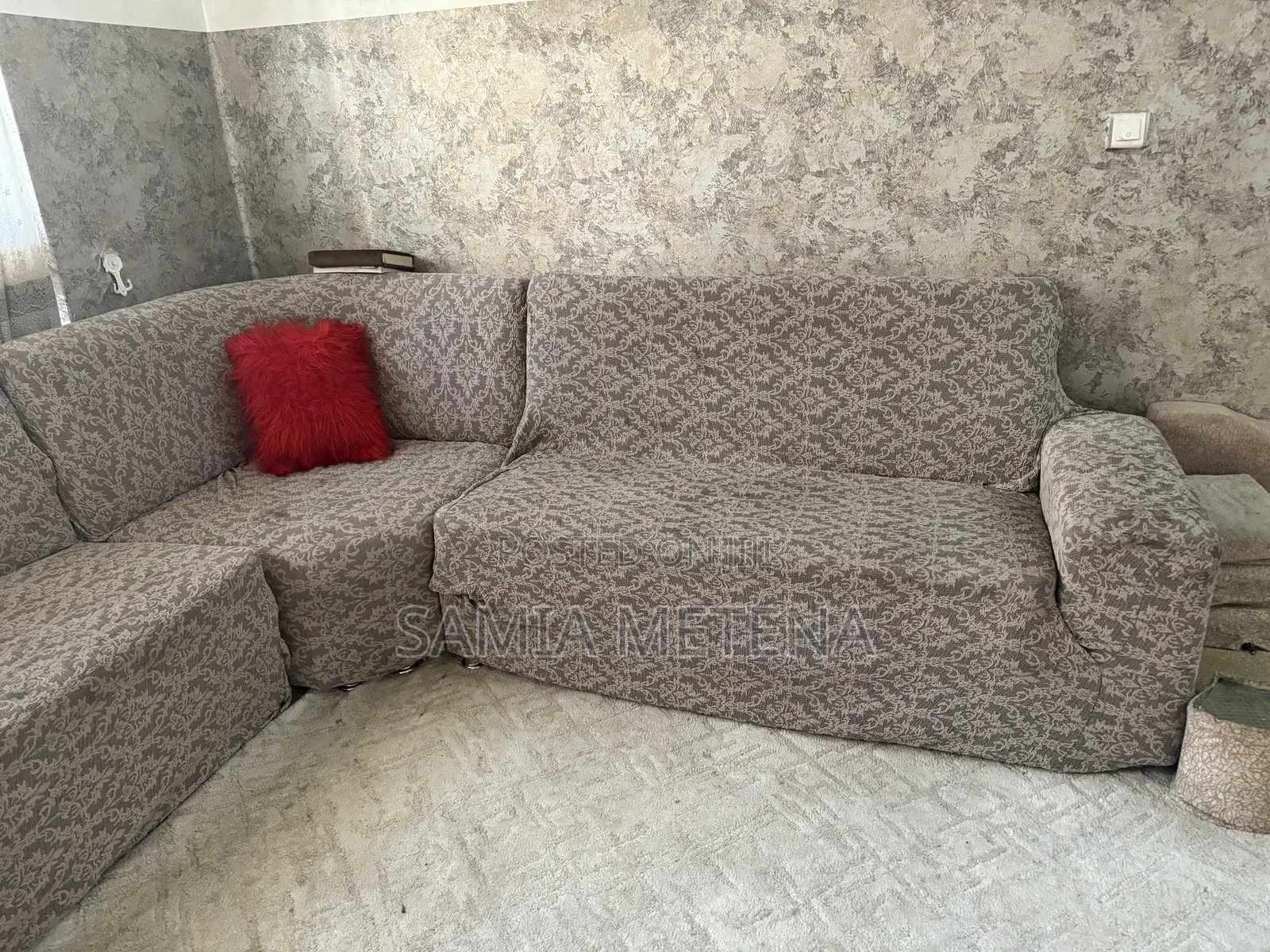 Sofa With Cover