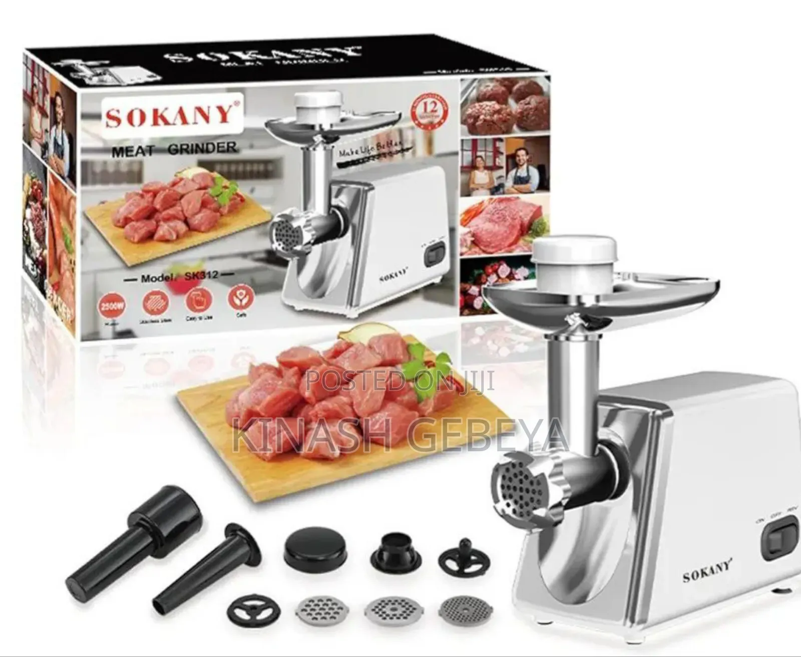 Sokany High Quality Meat Grinder