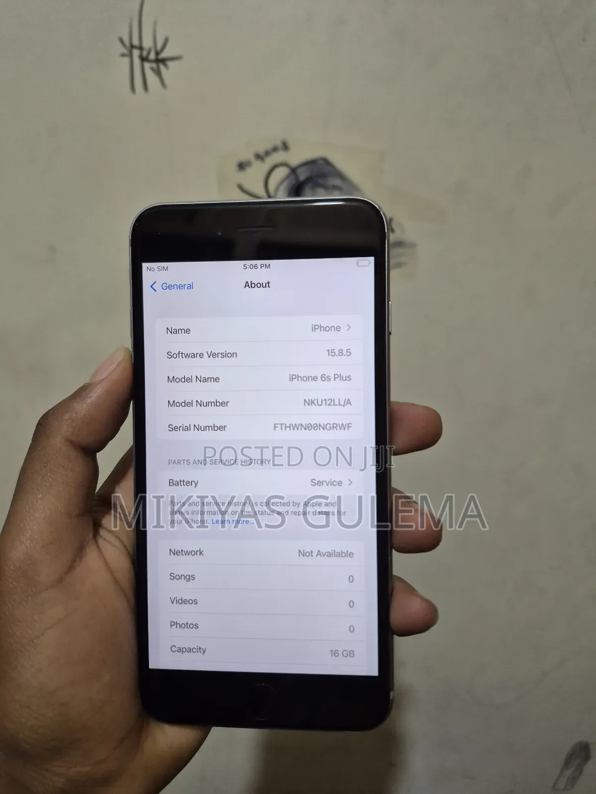 Apple iPhone 6s Plus 16 GB Blue