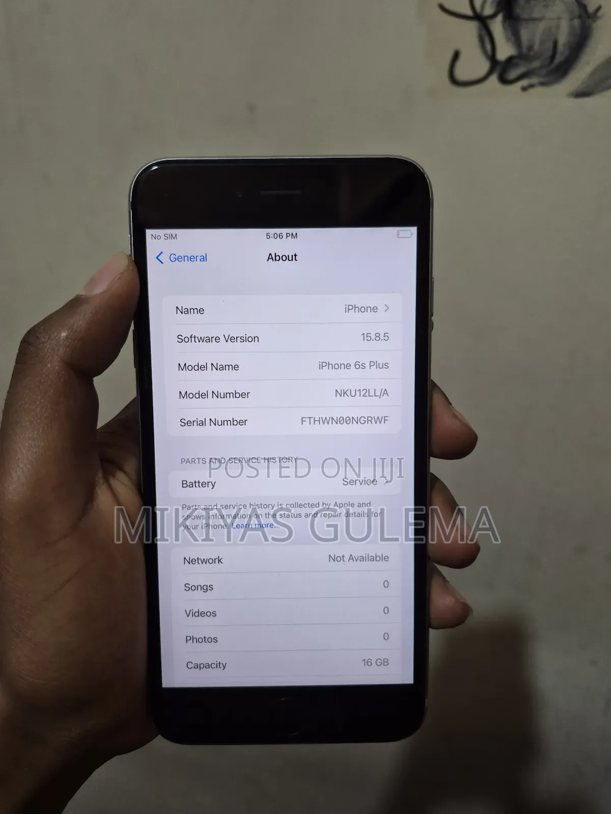 Apple iPhone 6s Plus 16 GB Blue