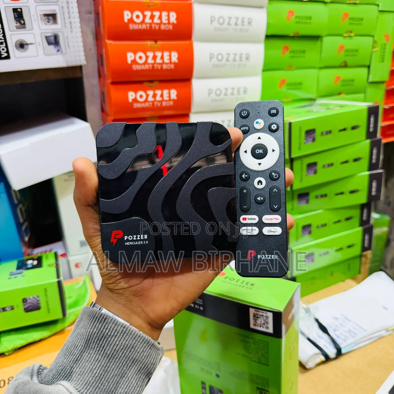 Pozzer Black Tv Box Pozzer Hercules 2.0