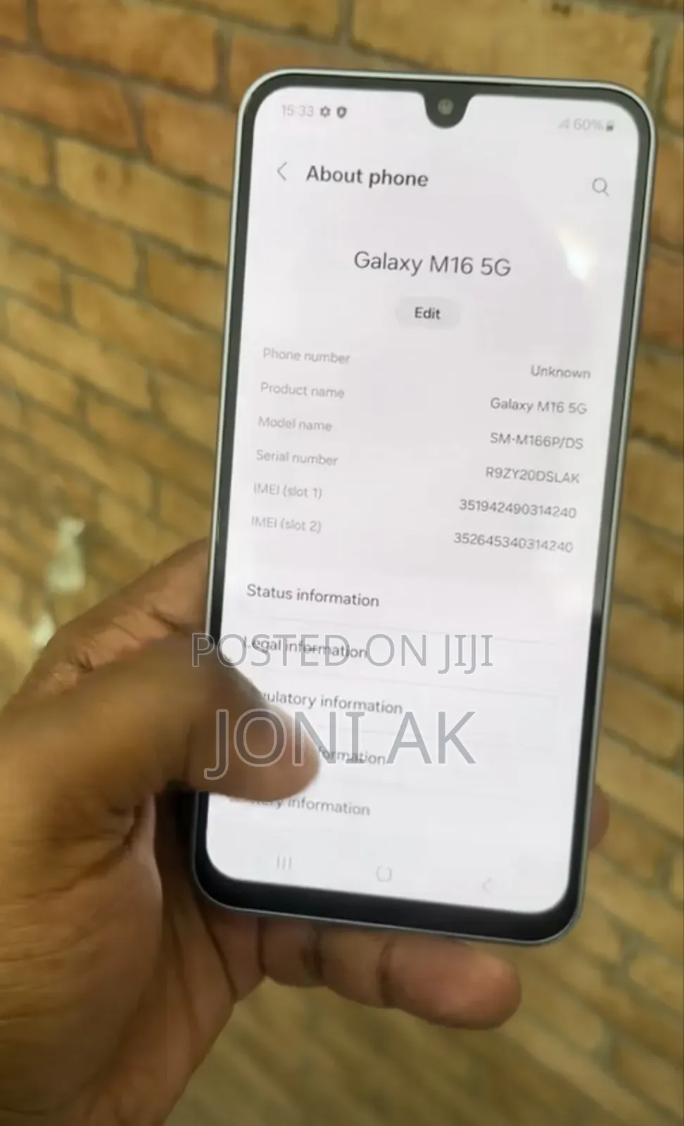 Samsung Galaxy M16 128 GB Gray