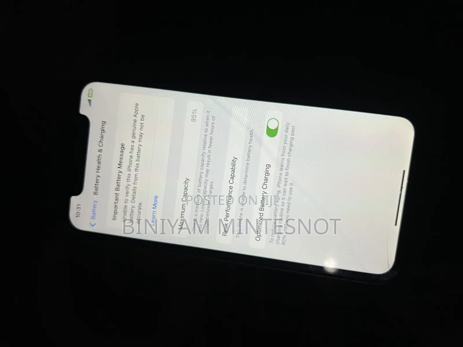 Apple iPhone 11 64 GB Black