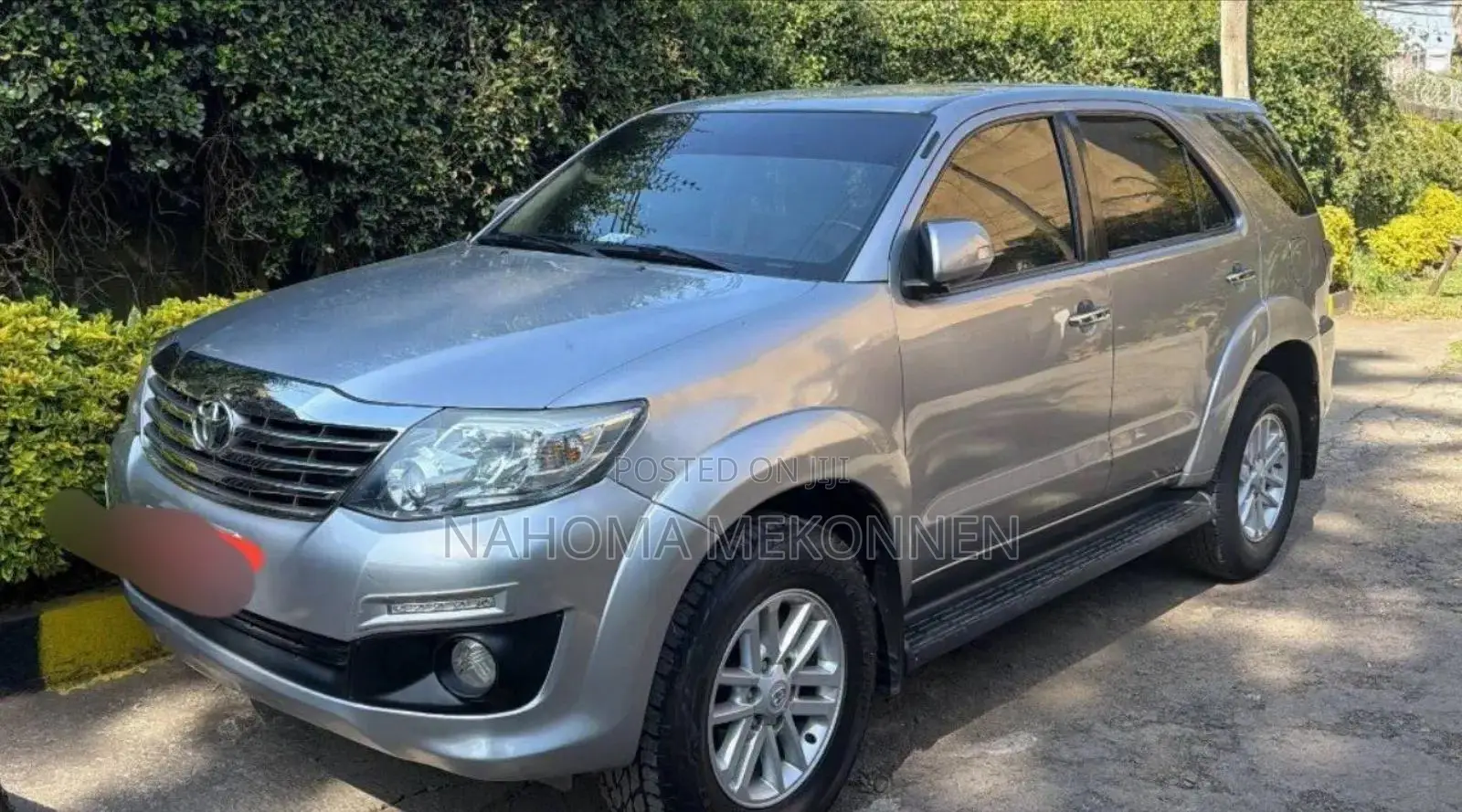 Toyota Fortuner 2015 Silver