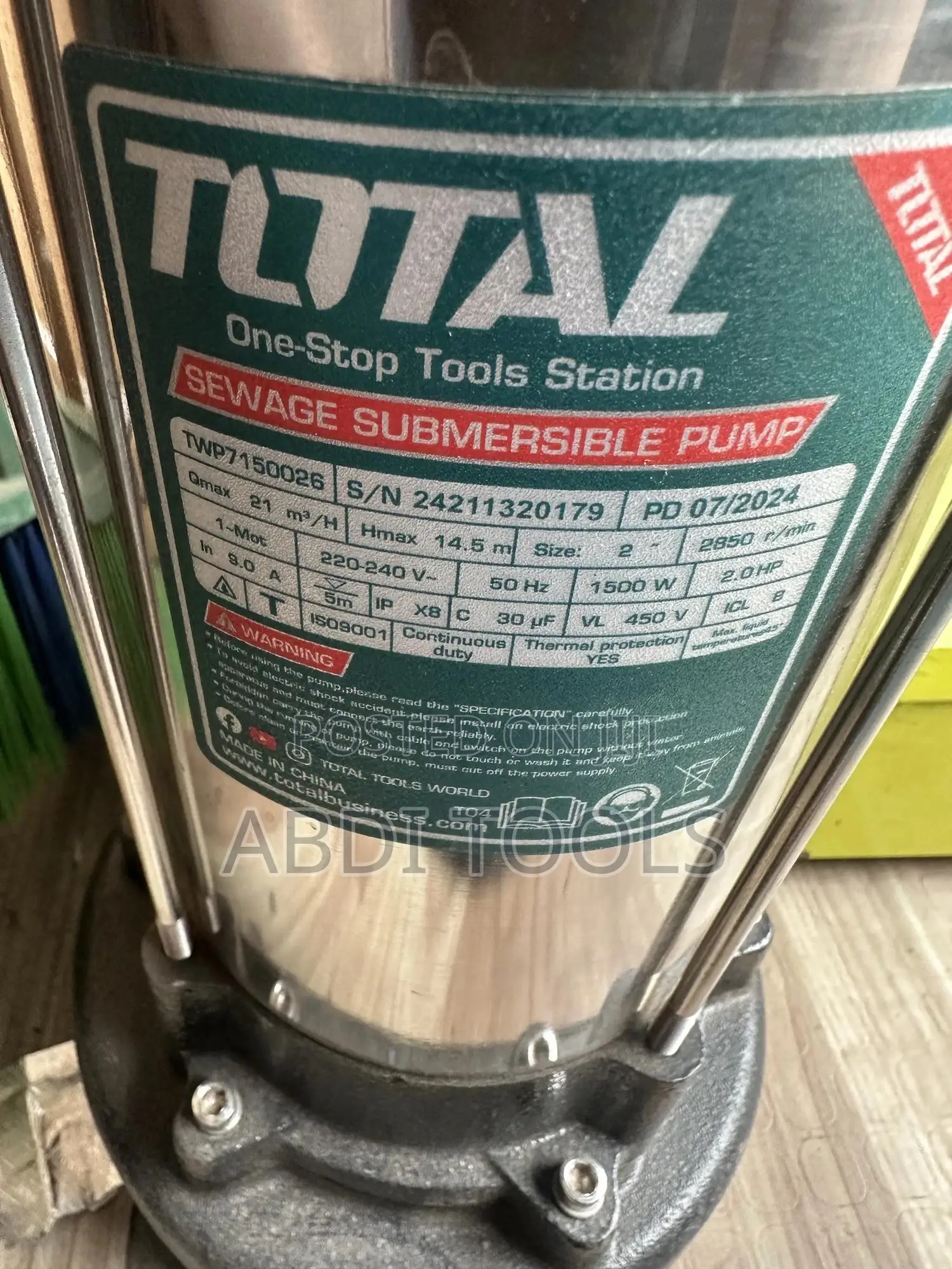 Sewage Water Pump