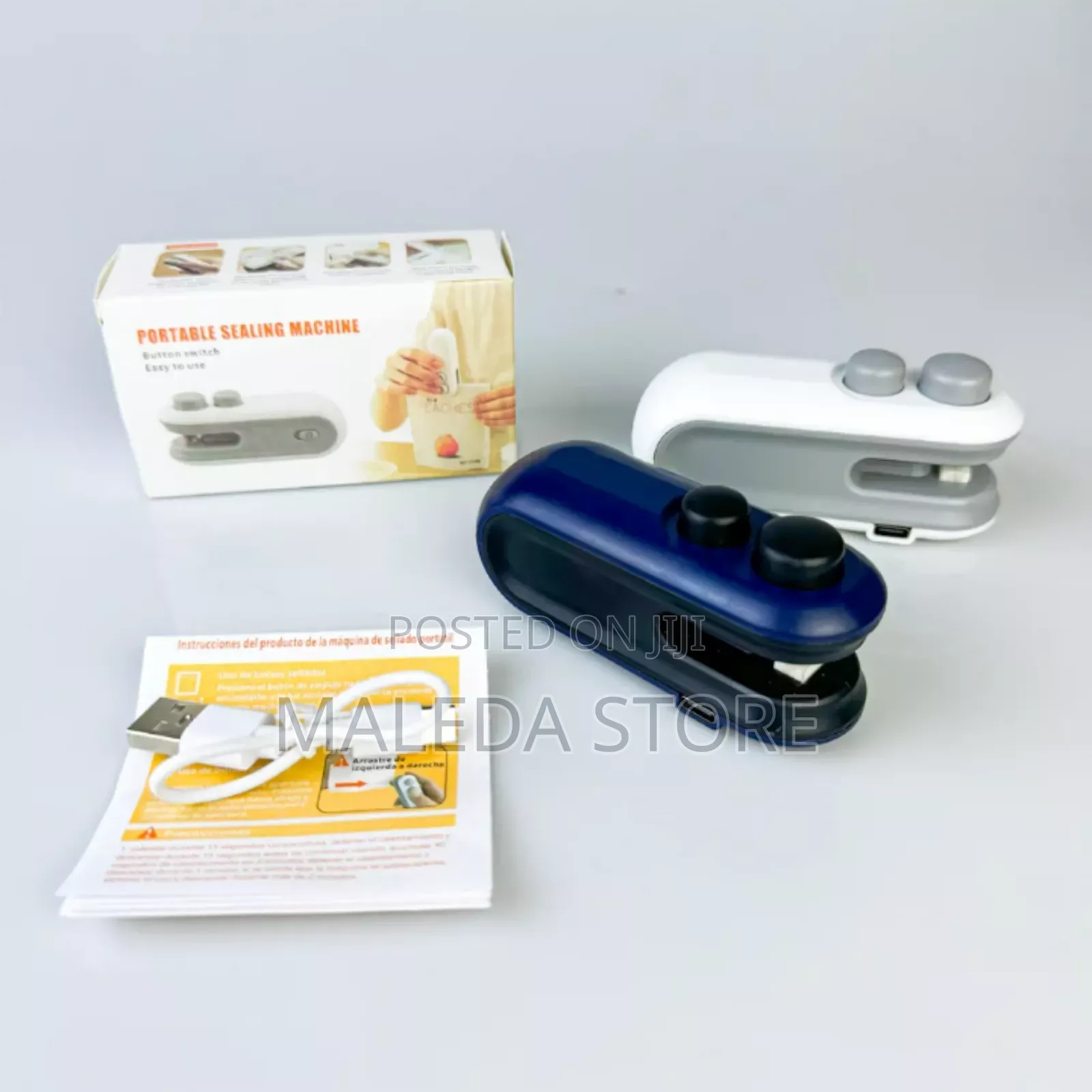 Rechargeable Mini Sealer With Cutter