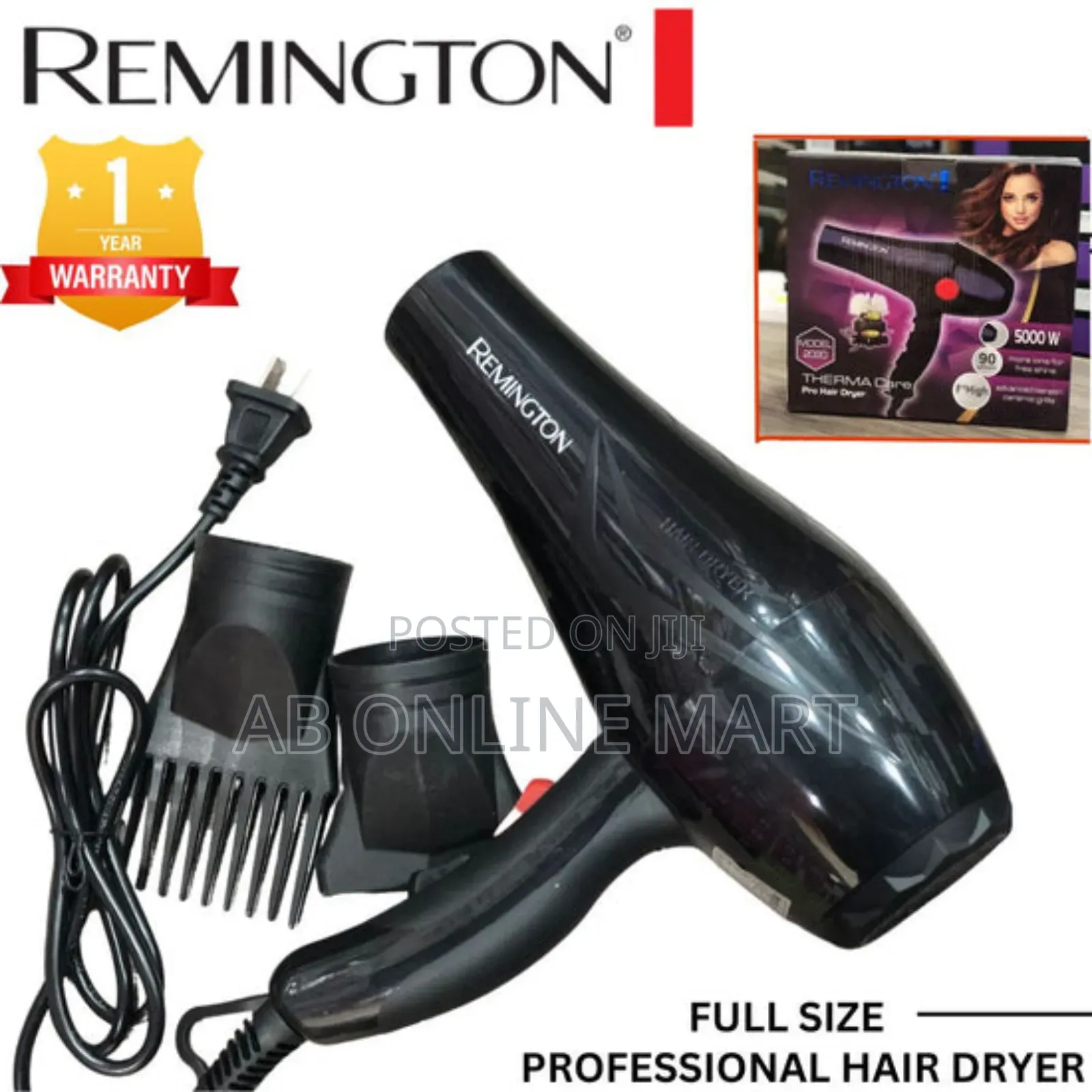 Pro Remington Extreme Professional Hairdryer