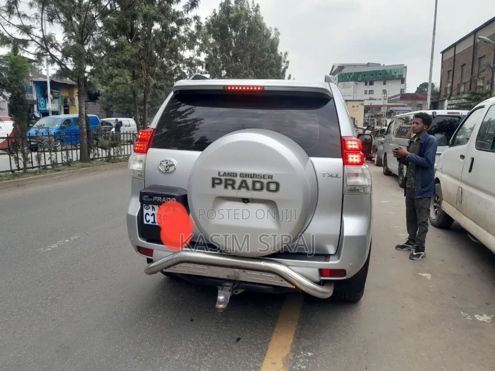 Toyota Land Cruiser Prado 2.8 D-4D 2014 Silver