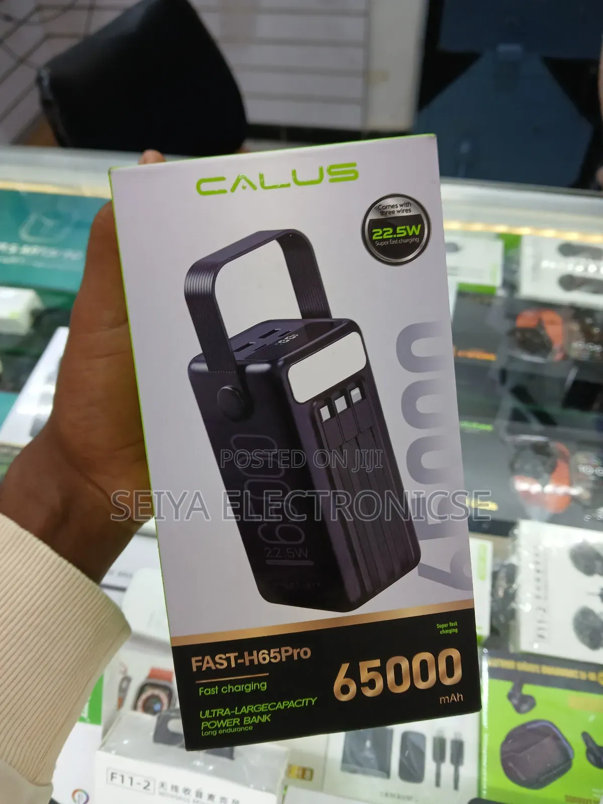 Calus Power Bank 65,000mah Fast-Charging