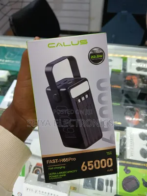 Calus Power Bank 65,000mah Fast-Charging