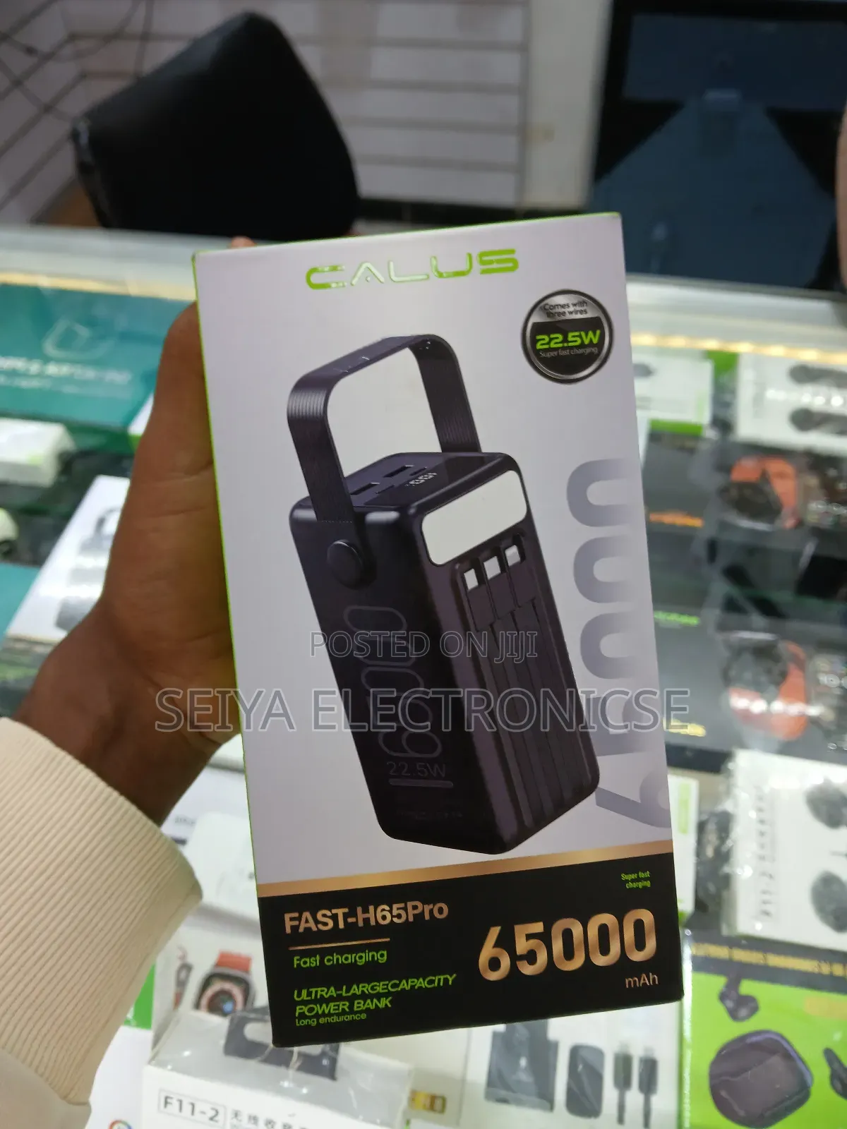 Calus Power Bank 65,000mah Fast-Charging