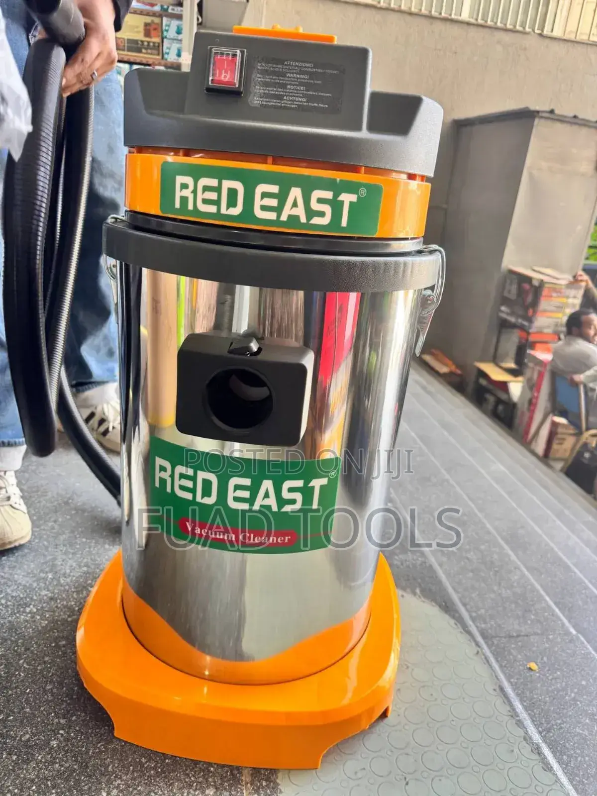 Red East Vacuum Cleaner 30l