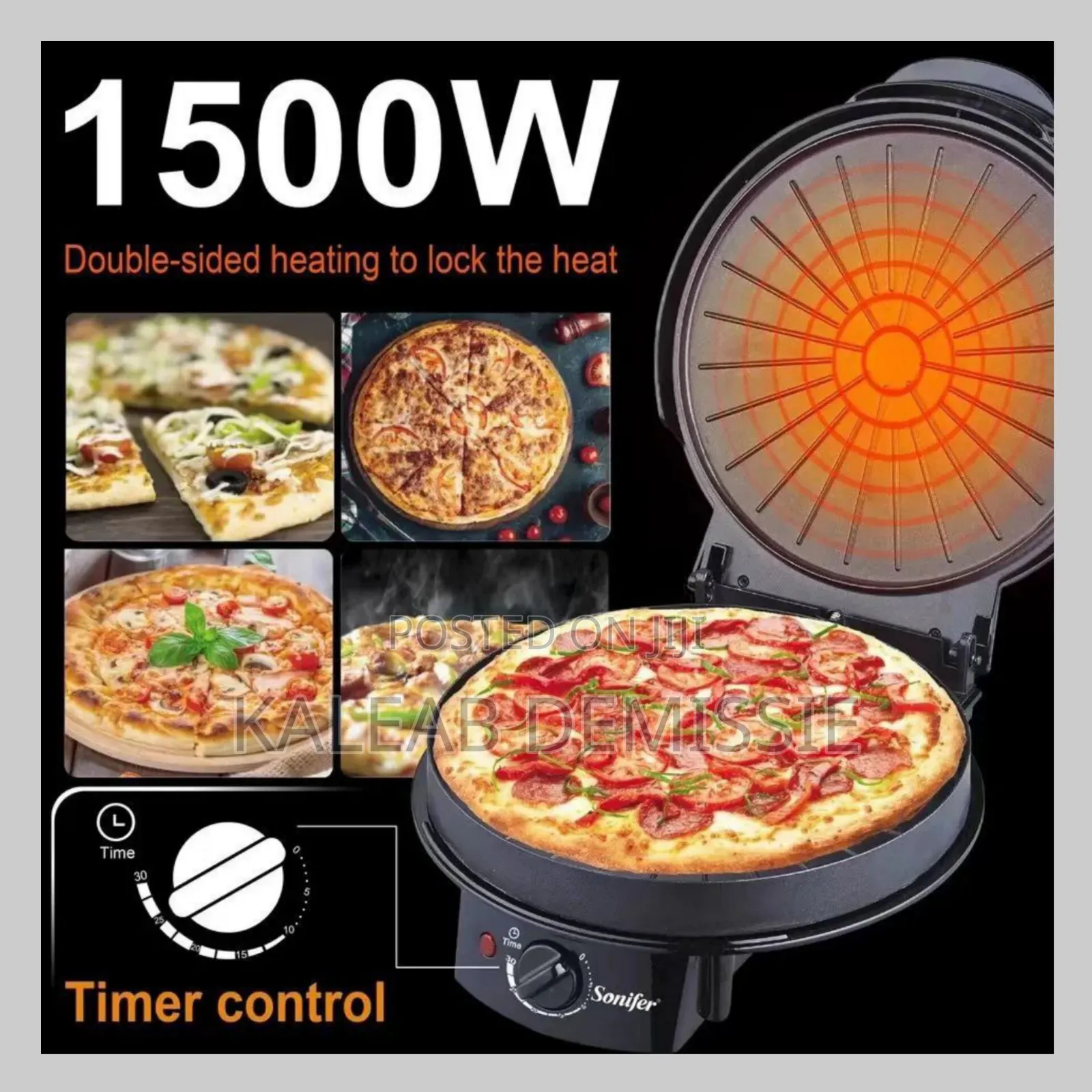 Sonifer Electric Pizza Maker