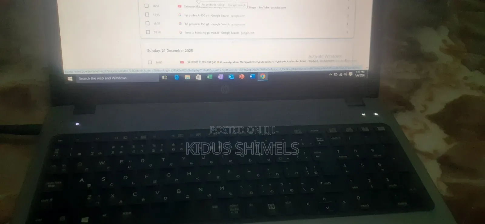 Laptop HP ProBook 450 G1 6GB Intel Core I5 HDD 500GB