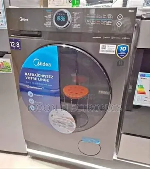 Midea 12/8 Kg Dual Capacity Washing Machine – Flexible Efficient!